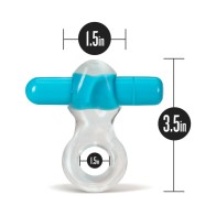 Play with Me Delight Vibrating C-Ring Blue