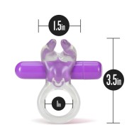 Play with Me Bull Vibrador C-Ring Morado