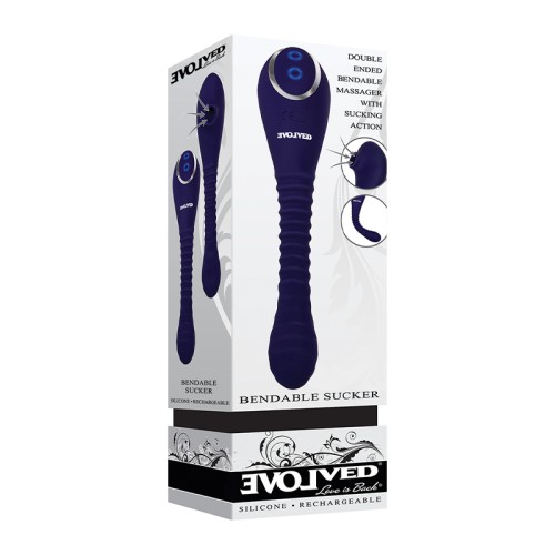 Evolved Bendable Dual-Ended Suction Vibrator