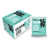 Toallitas de Limpieza Personal Clean AF para Frescura en Movimiento