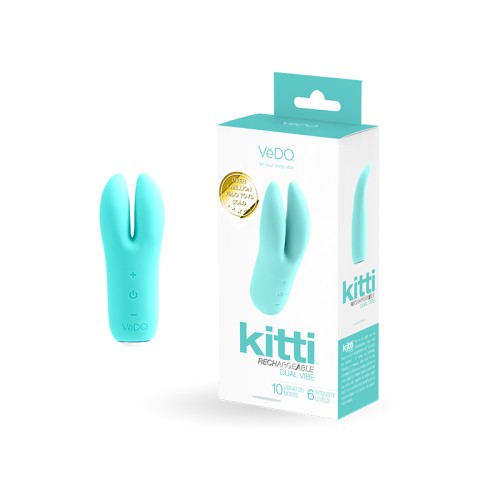 Vibrador Doble Vedo Kitti Recargable para Placer Máximo