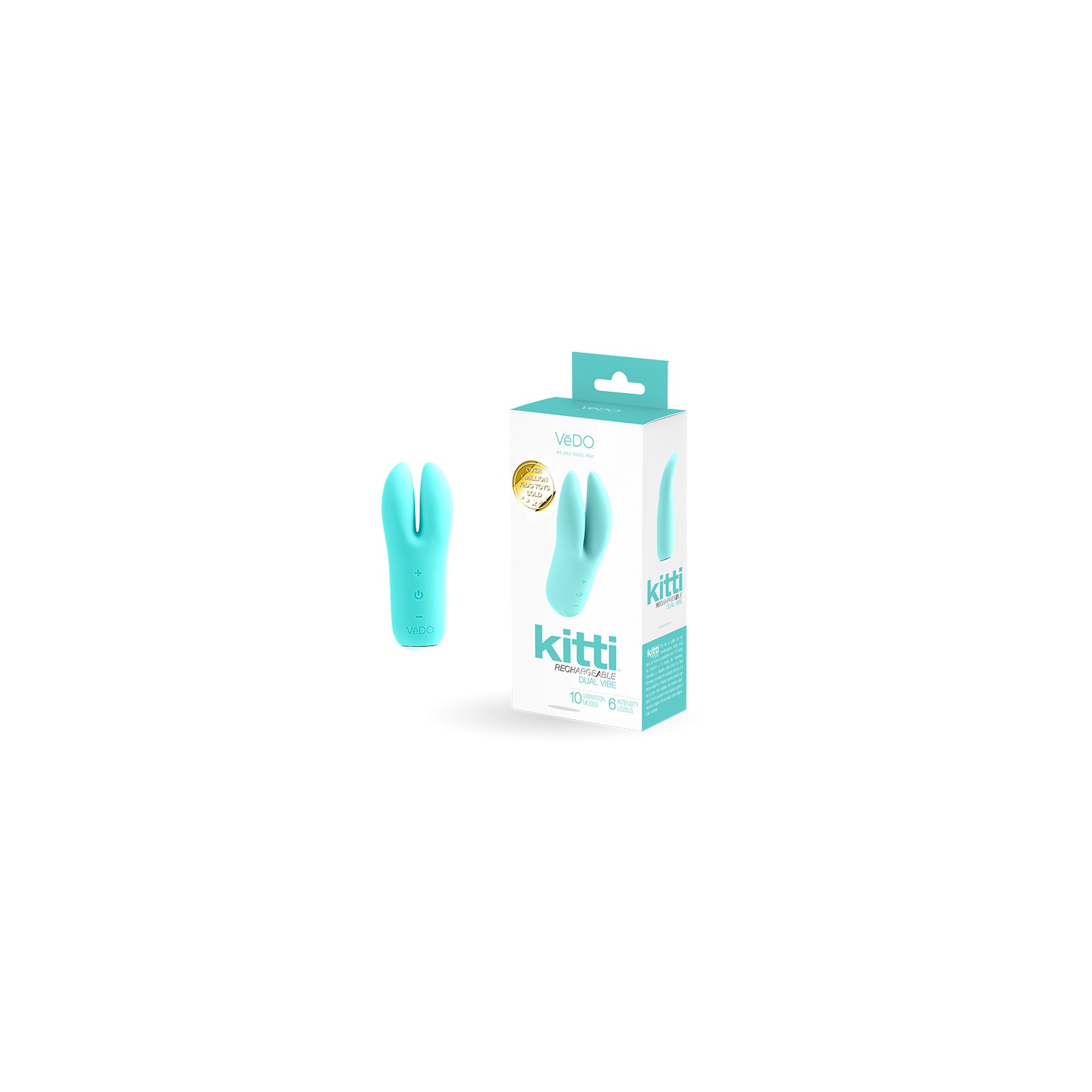 Vedo Kitti Rechargeable Dual Vibe for Ultimate Pleasure