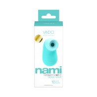 Vedo Nami Rechargeable Sonic Vibe Tease Me Turquoise