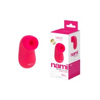 Vibrador Sónico Recargable Vedo Nami Rosa