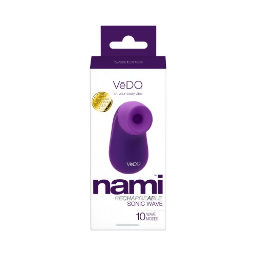 Vibrador Sónico Recargable Vedo Nami