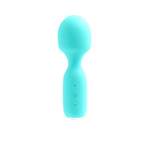 Vedo Wini Rechargeable Mini Wand - Tease Me Turquoise