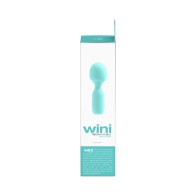 Vedo Wini Rechargeable Mini Wand - Tease Me Turquoise