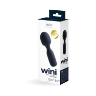 Mini Varita Recargable Vedo Wini Negro