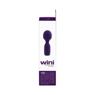 Vedo Wini Rechargeable Mini Wand Deep Purple