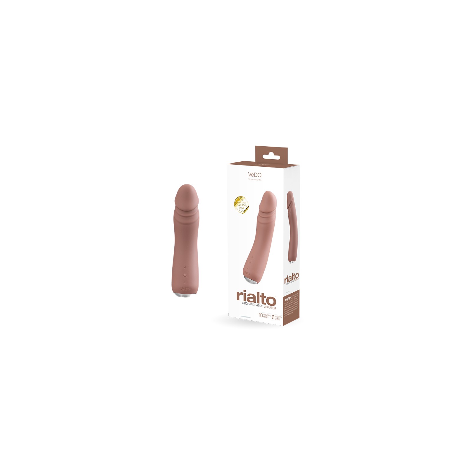 Vedo Rialto Rechargeable Dual-Motor Vibrator