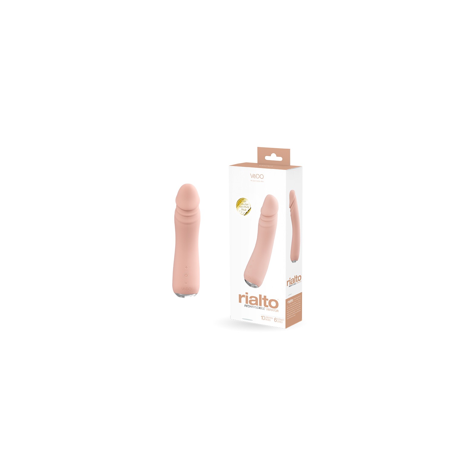 Vedo Rialto Rechargeable Vibe Vanilla - Ultimate Pleasure