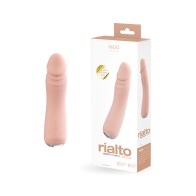 Vibrador Recargable Vedo Rialto Vainilla - Placer Absoluto