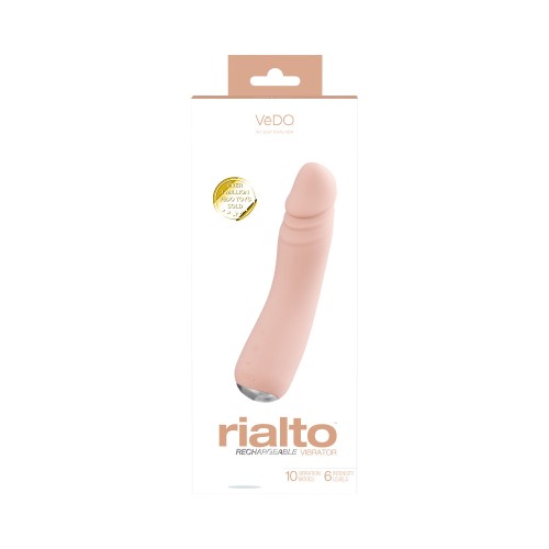 Vedo Rialto Rechargeable Vibe Vanilla - Ultimate Pleasure