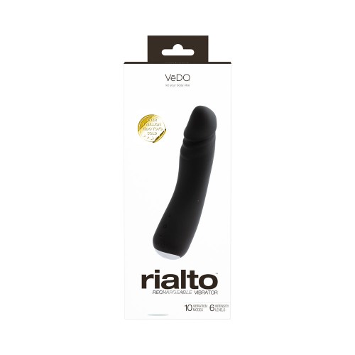 Vedo Rialto Rechargeable Vibe - Extraordinary Pleasure