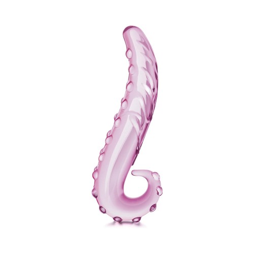 Dildo de Cristal Lick-It Rosa - Placer Definitivo