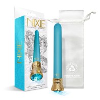 Vibrador Clásico Nixie Mystic Wave Satín - Acuamarina