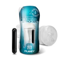 Self-Lubricating Vibrating Shower Stroker