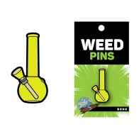 Pin de Bong de Weed Wood Rocket