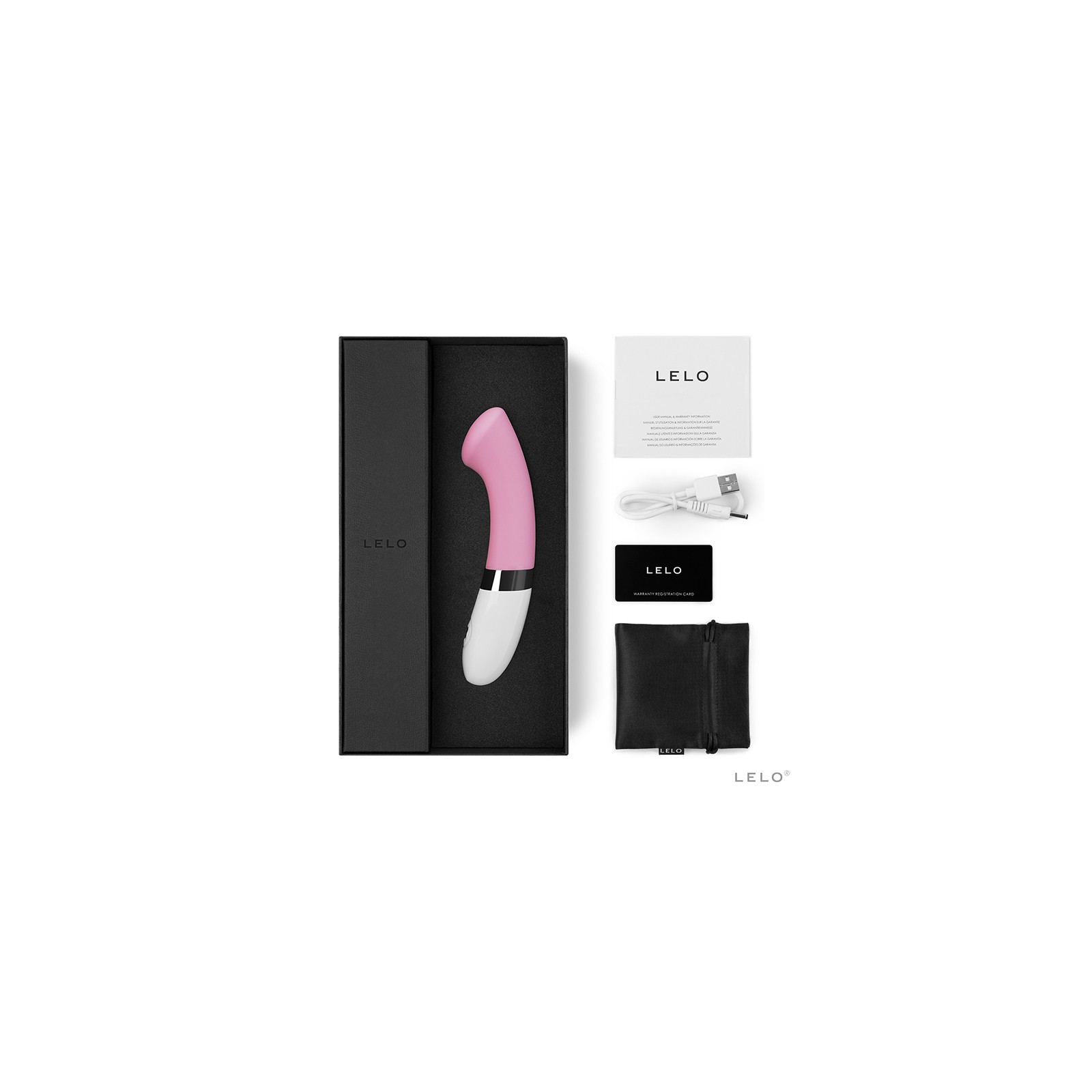 LELO GIGI 2 Rechargeable G-Spot Vibrator Pink