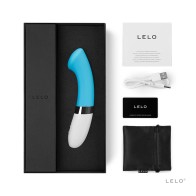 Vibrador G-Spot Recargable LELO GIGI 2 Azul Turquesa