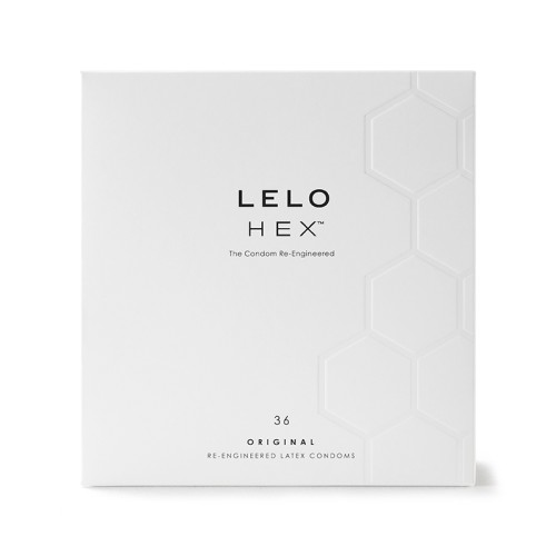 Condones de Látex Lubricados LELO HEX 36-Pack