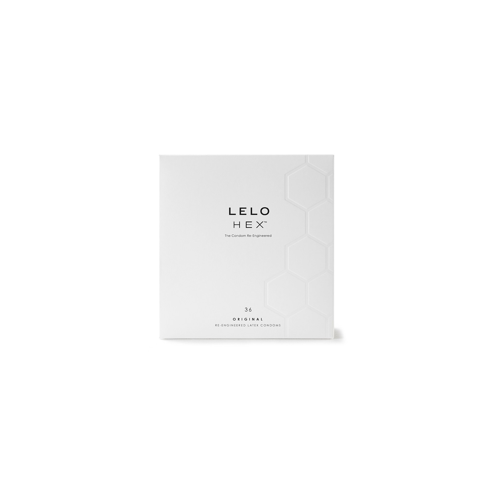 LELO HEX 36-Pack Lubricated Latex Condoms