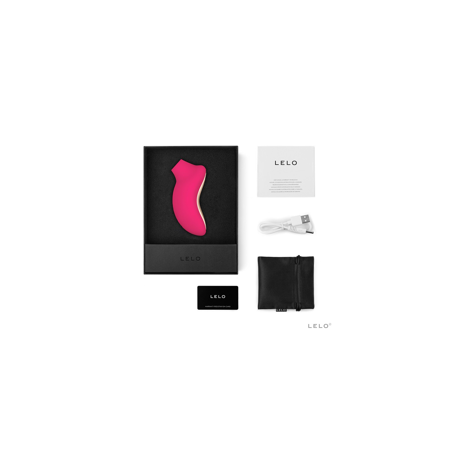 LELO SONA 2 Rechargeable Clitoral Stimulator Cerise - Revolutionary Pleasure