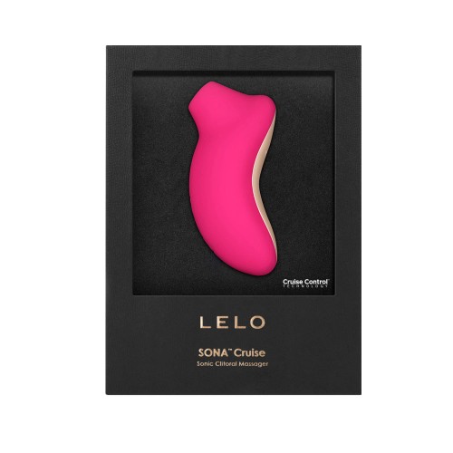 LELO SONA Cruise Clitoral Stimulator Cerise