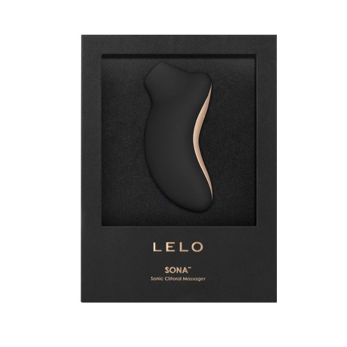 LELO SONA Estimulador Clitoriano Recargable Negro - Sónico y Poderoso