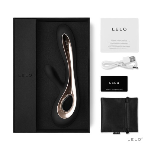 LELO SORAYA 2 Rabbit Vibrator Black