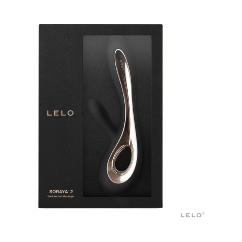 LELO SORAYA 2 Rabbit Vibrator Black