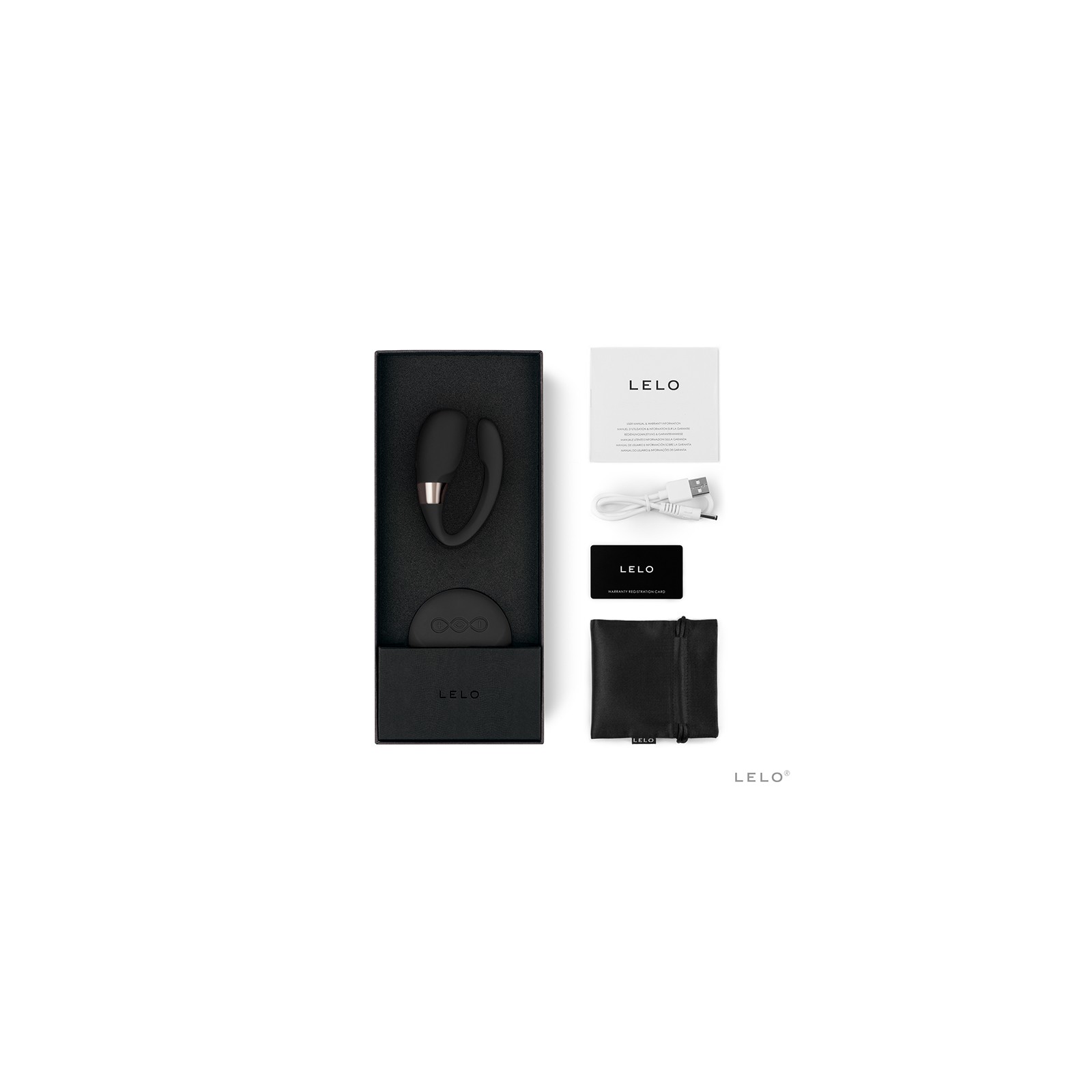 LELO TIANI 3 Couples Vibrator Remote Black