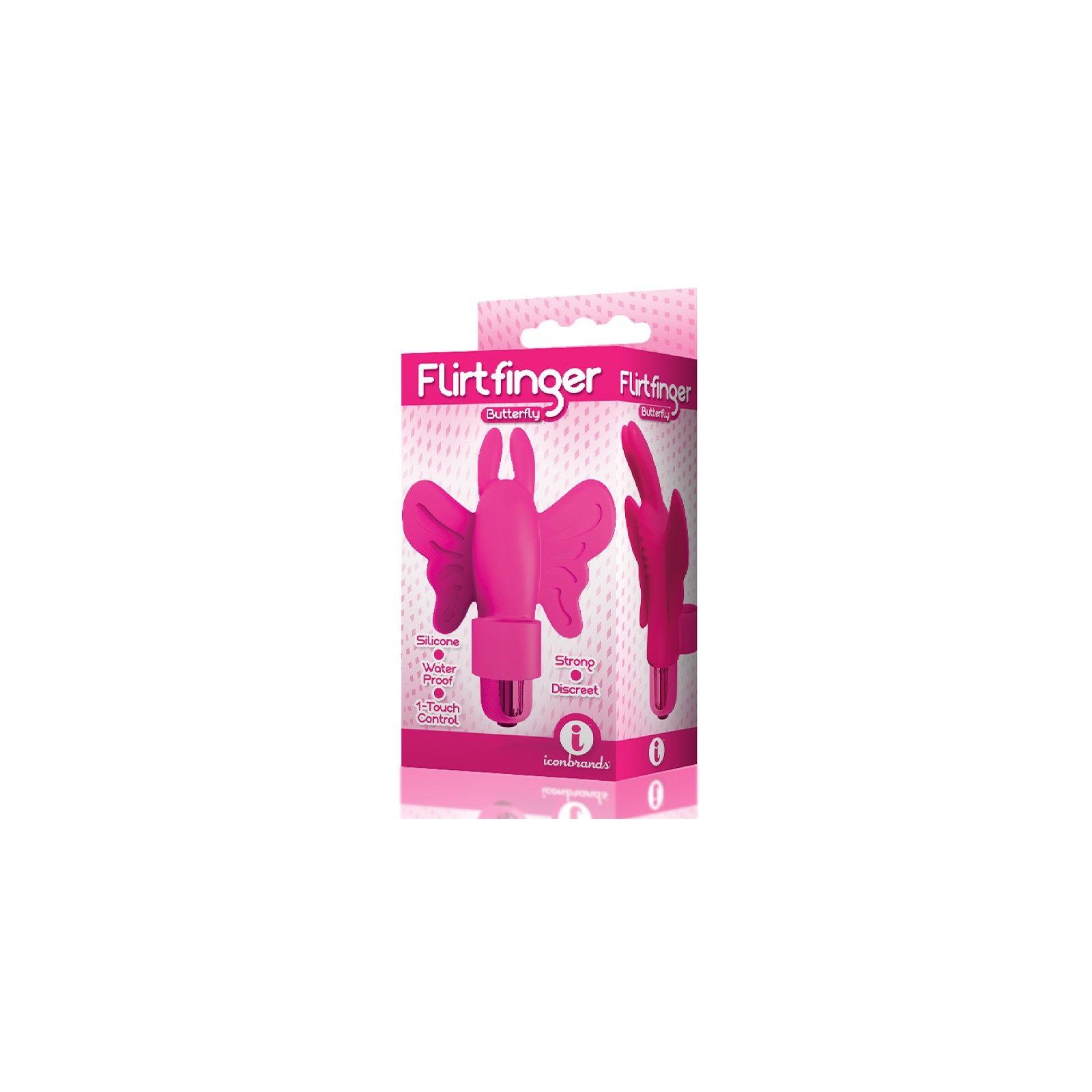 Vibrador de Dedo Mariposa Flirt