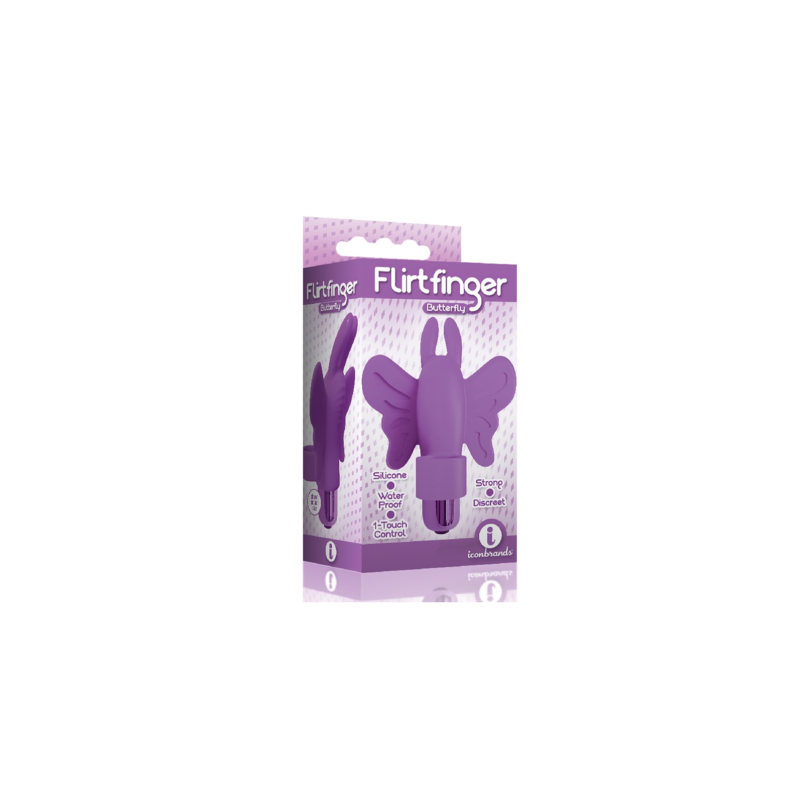 Vibrador de Dedo Mariposa Flirt para Placer Intenso