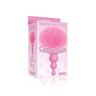 The 9's Cottontails Silicone Bunny Tail Butt Plug