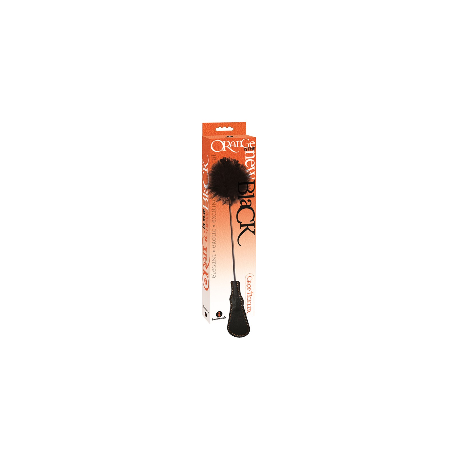 The 9's Orange Is The New Black Riding Crop & Tickler