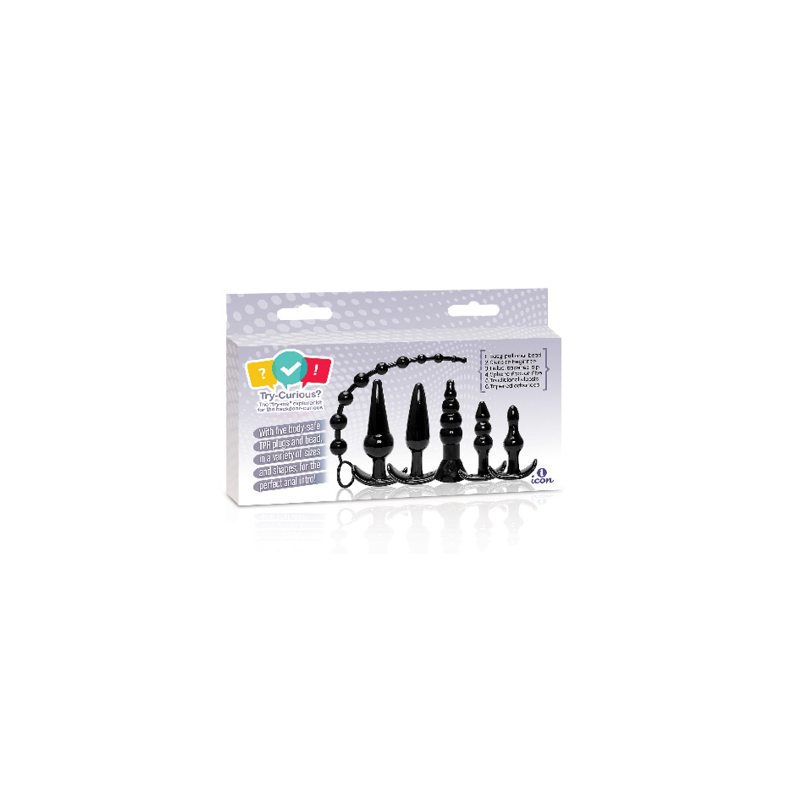 Kit de Plug Anales Try-Curious para Principiantes