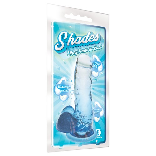 Shades Medium Dong Jelly TPR Gradiente - Colores Hermosos