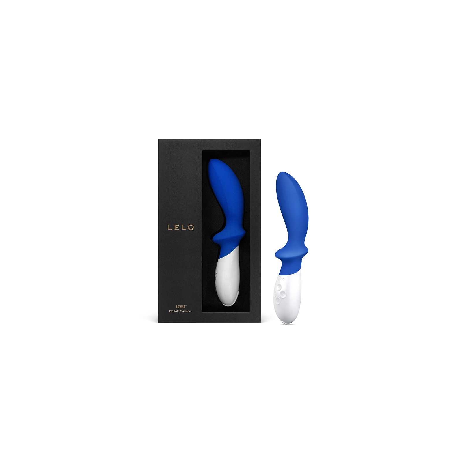 Vibrador de Próstata Recargable LELO LOKI Azul Federal