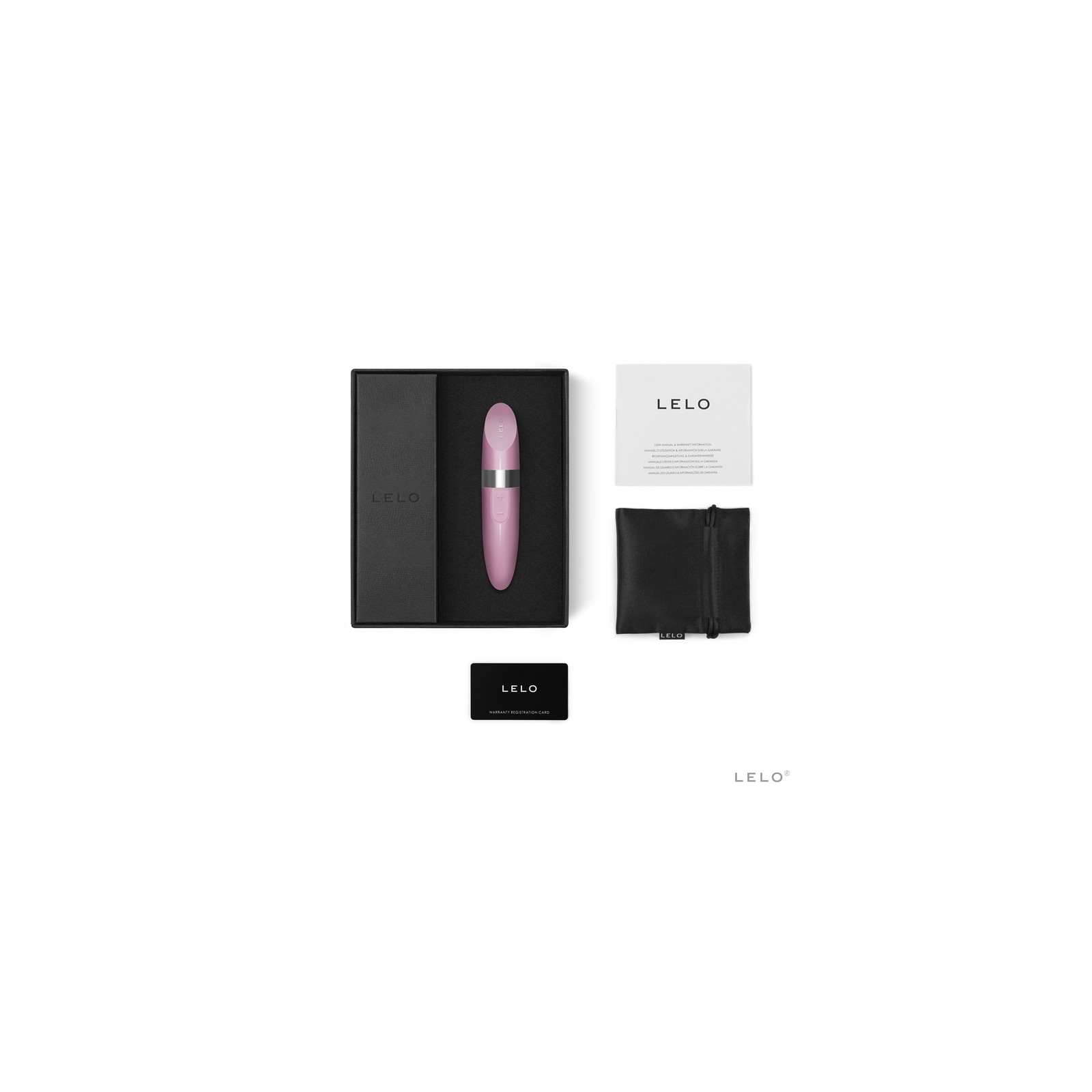 LELO MIA 2 Rechargeable Lipstick Vibrator Petal Pink