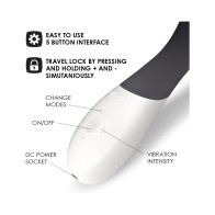 LELO MONA WAVE G-Spot Vibrator - Rechargeable Black