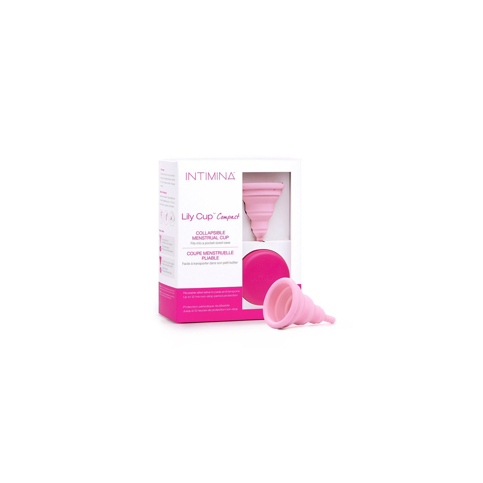 Copa Menstrual Compacta INTIMINA Lily para Comodidad en Movimiento