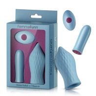 Vibrador Bullet FemmeFunn Versa T Azul Claro