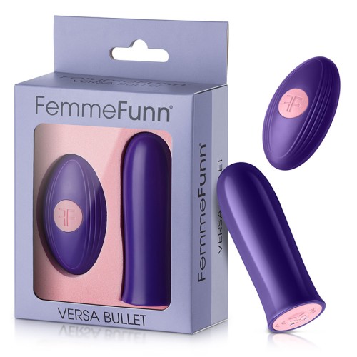 FemmeFunn Versa Bullet Remote-Controlled Vibrator - Powerful Pleasure