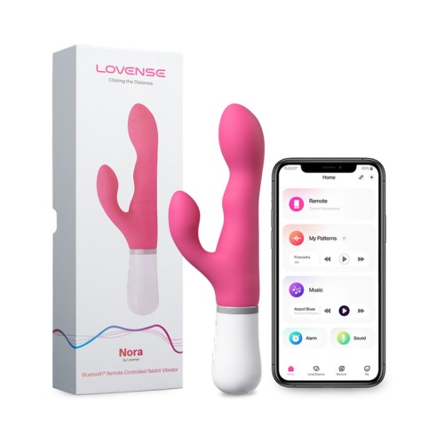 Lovense Nora Bluetooth Rabbit Vibrator