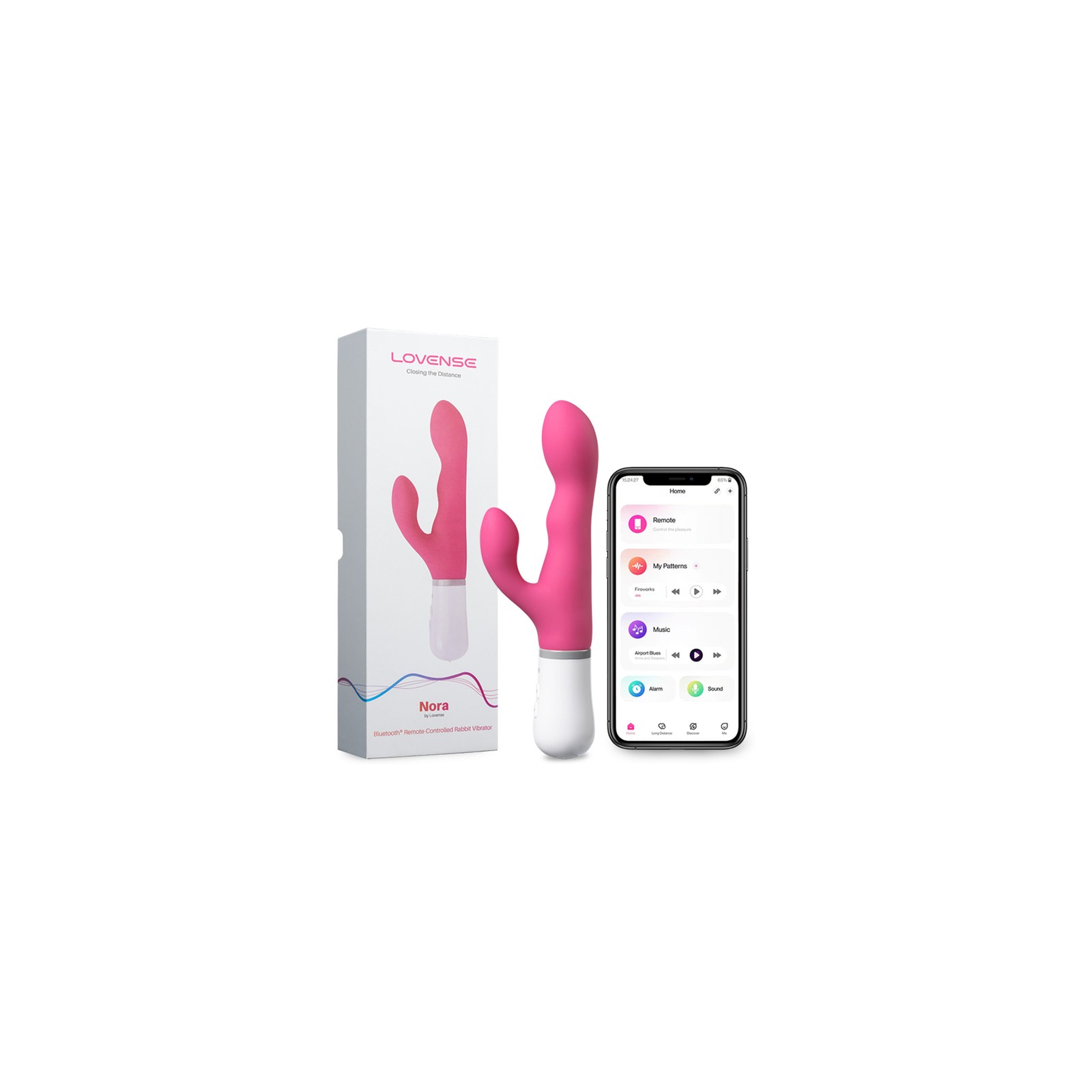 Lovense Nora Bluetooth Rabbit Vibrator