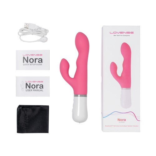 Vibrador Conejito Bluetooth Lovense Nora