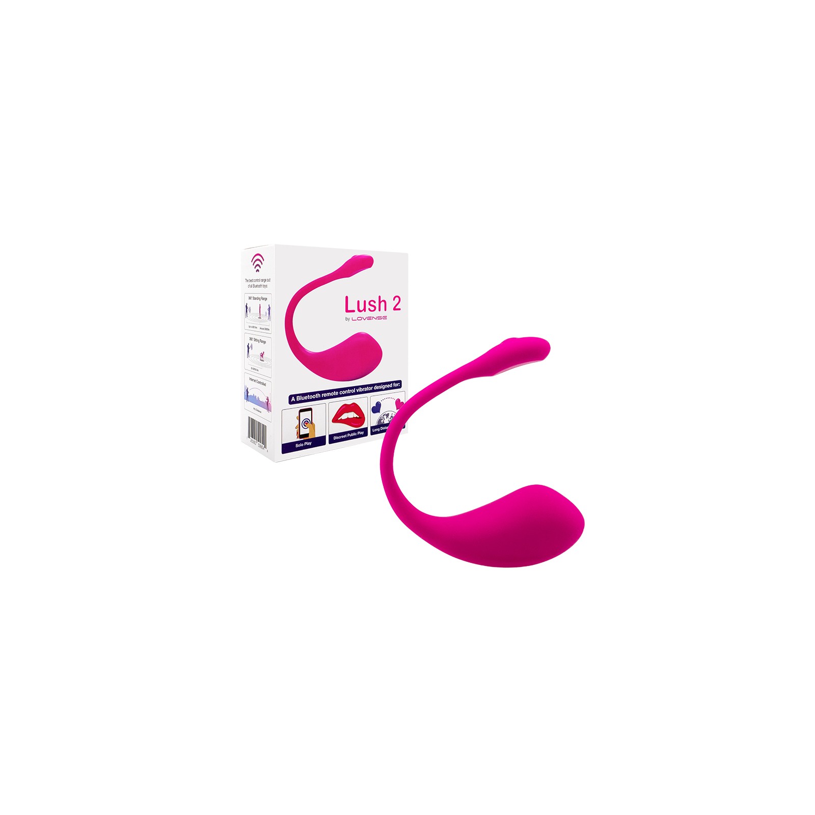 Lovense Lush 2 Bluetooth Egg Vibrator for Ultimate Discreet Pleasure