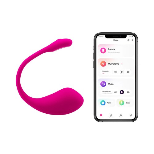 Lovense Lush 2 Vibrador Huevo Bluetooth para el Máximo Placer Discreto