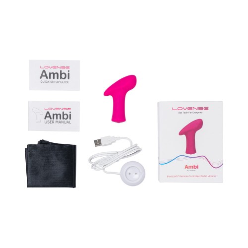 Lovense Ambi Programmable Bluetooth Bullet Vibrator